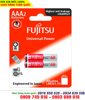 Fujitsu LR03-F; Pin AAA 1,5V Fujitsu LR03-FU (Made in Indonesia)